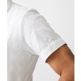 《日本製》ダイヤ柄半袖ポロシャツ | MICHEL KLEIN HOMME | 詳細画像10