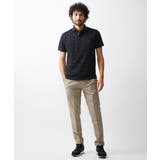 《日本製》ダイヤ柄半袖ポロシャツ | MICHEL KLEIN HOMME | 詳細画像14