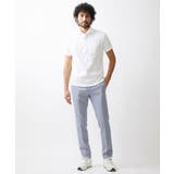 《日本製》ダイヤ柄半袖ポロシャツ | MICHEL KLEIN HOMME | 詳細画像6