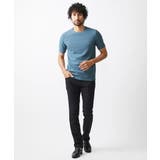 《日本製》ワッフル半袖カットソー | MICHEL KLEIN HOMME | 詳細画像2