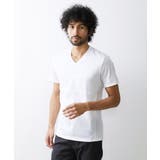 《日本製》BODY MAKE Vネックカットソー | MICHEL KLEIN HOMME | 詳細画像1