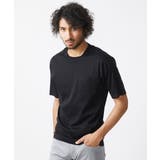 ブラック(94) | クルーネックリブカットソー | MICHEL KLEIN HOMME