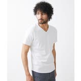ライトグレー(91) | 《日本製》立体柄半袖カットソー | MICHEL KLEIN HOMME