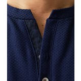 ヘンリーネック半袖カットソー | MICHEL KLEIN HOMME | 詳細画像3