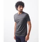 《日本製》ポケット付きクルーネック半袖カットソー | MICHEL KLEIN HOMME | 詳細画像1