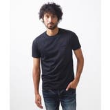 ブラック(94) | 《日本製》ポケット付きクルーネック半袖カットソー | MICHEL KLEIN HOMME