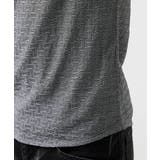 《日本製》レンガ柄Vネック半袖カットソー | MICHEL KLEIN HOMME | 詳細画像11