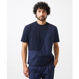 【セットアップ】切り替えクルーネック半袖カットソー | MICHEL KLEIN HOMME | 詳細画像2