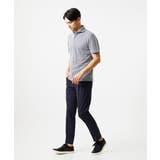 千鳥柄ジャガード半袖ポロシャツ | MICHEL KLEIN HOMME | 詳細画像11