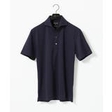 千鳥柄ジャガード半袖ポロシャツ | MICHEL KLEIN HOMME | 詳細画像5