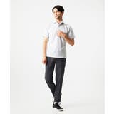 千鳥柄ジャガード半袖ポロシャツ | MICHEL KLEIN HOMME | 詳細画像6