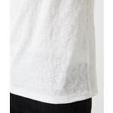 幾何学柄クルーネック半袖カットソー | MICHEL KLEIN HOMME | 詳細画像9