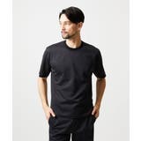 ダークグレー | 【セットアップ】ジャージークルーネック半袖カットソー | MICHEL KLEIN HOMME