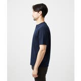 《日本製》ブロックヘンリーネック半袖カットソー | MICHEL KLEIN HOMME | 詳細画像4 