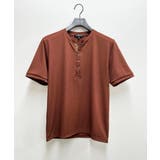 ヘンリーネックプリーツ半袖カットソー | MICHEL KLEIN HOMME | 詳細画像4