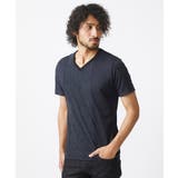 ブラック(94) | 切り替えリブ半袖カットソー | MICHEL KLEIN HOMME