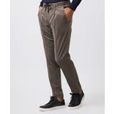 ブラウン(86) | トリコットベロアイージースラックスパンツ セットアップ | MICHEL KLEIN HOMME
