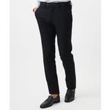 ブラック | 【撥水】プレビアへリンボンスラックスパンツ | MICHEL KLEIN HOMME