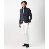 【撥水】プレビアへリンボンスラックスパンツ | MICHEL KLEIN HOMME | 詳細画像3 