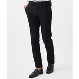 ブラック | 【撥水】プレビアへリンボンスラックスパンツ | MICHEL KLEIN HOMME