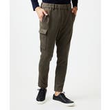 カーキ | 【セットアップ】スエード調スウェットパンツ | MICHEL KLEIN HOMME