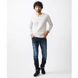 《日本製》ブルーオーシャンデニムパンツ | MICHEL KLEIN HOMME | 詳細画像4 