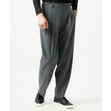 ウール調ジャージワイドスラックスパンツ | MICHEL KLEIN HOMME | 詳細画像2