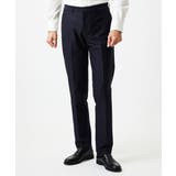 ネイビー | トリコットストレッチスラックスパンツ | MICHEL KLEIN HOMME