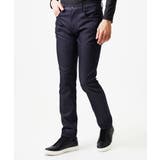 ネイビー | 【撥水】プレビアシャンブレー5ポケットパンツ | MICHEL KLEIN HOMME