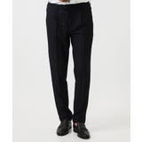 ブラック | 【セットアップ】ワンタックイージースラックスパンツ | MICHEL KLEIN HOMME