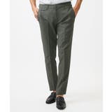 カーキ | 【セットアップ】メッシュスラックスパンツ | MICHEL KLEIN HOMME