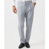 グレー | 【セットアップ】ストレッチスラックスパンツ | MICHEL KLEIN HOMME