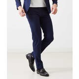 ネイビー(57) | リネンスラックスパンツ | MICHEL KLEIN HOMME