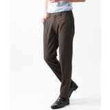 ブラウン(87) | メッシュスラックスパンツ セットアップ | MICHEL KLEIN HOMME