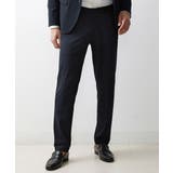 ブラック | 【2023年モデル】メッシュストレッチスラックスパンツ | MICHEL KLEIN HOMME