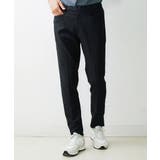 ブラック(94) | スリムテーパードスラックスパンツ | MICHEL KLEIN HOMME