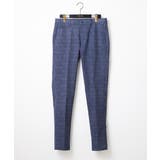 【セットアップ】メッシュプリントスラックスパンツ | MICHEL KLEIN HOMME | 詳細画像1