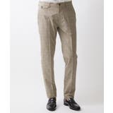 ベージュ | 【セットアップ】メッシュプリントスラックスパンツ | MICHEL KLEIN HOMME