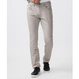 ベージュ | 【撥水】プレビアシャンブレー5ポケットパンツ | MICHEL KLEIN HOMME