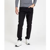 ブラック(94) | ヘリンボンプレビアシャンブレースラックスパンツ 撥水 | MICHEL KLEIN HOMME