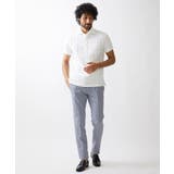 【撥水】プレビアシャンブレースラックスパンツ | MICHEL KLEIN HOMME | 詳細画像2 