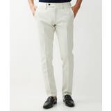 ベージュ | 【撥水】プレビアシャンブレースラックスパンツ | MICHEL KLEIN HOMME