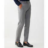 グレー | 【撥水】プレビアシャンブレースラックスパンツ | MICHEL KLEIN HOMME