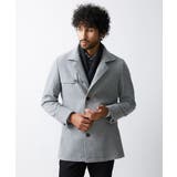 グレー(92) | スタンドカラーハーフコート | MICHEL KLEIN HOMME