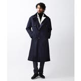 ウールダブルブレストマキシコート | MICHEL KLEIN HOMME | 詳細画像2