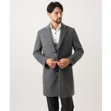 ウールヘリンボンチェスターコート | MICHEL KLEIN HOMME | 詳細画像3 