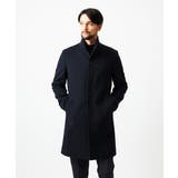スタンドカラーロングコート | MICHEL KLEIN HOMME | 詳細画像1