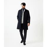 スタンドカラーロングコート | MICHEL KLEIN HOMME | 詳細画像2