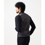 【セットアップ】小紋柄ベスト | MICHEL KLEIN HOMME | 詳細画像2