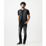 【セットアップ】デニム調リバーシブルベスト | MICHEL KLEIN HOMME | 詳細画像17